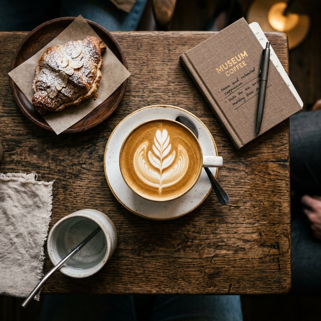 Artisan Cappuccino with latte art